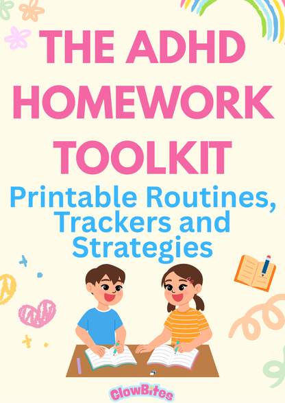 ADHD Homework Toolkit – Printable Routines, Trackers & Scripts
